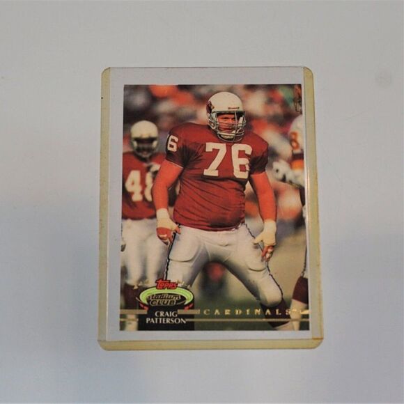 1992 Topps Stadium Club Craig Patterson #535 Rookie RC - Picture 1 of 2